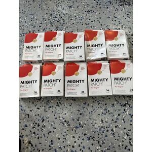10 Pack -  MIGHTY PATCH Hero Cosmetics - Original, Pack of‎ 36 Pimple Patches